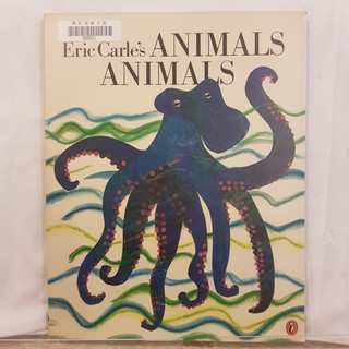 二手書📗英文繪本Eric Carle's Animals Animals//Eric Carle//動物