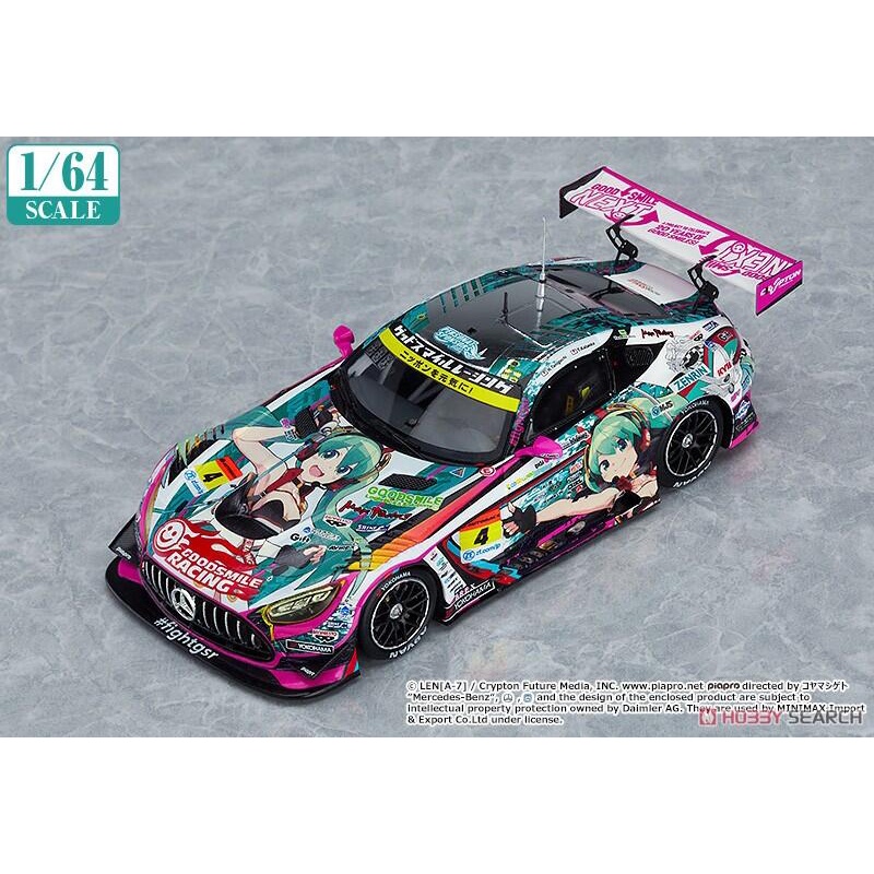 1/64【詠揚模型玩具店】GSC 賽車初音 初音未來 AMG 2020 SUPER GT 附專用 展示盒