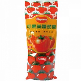 可果美 番茄醬 柔軟瓶 500g 素食可 純素（現貨）