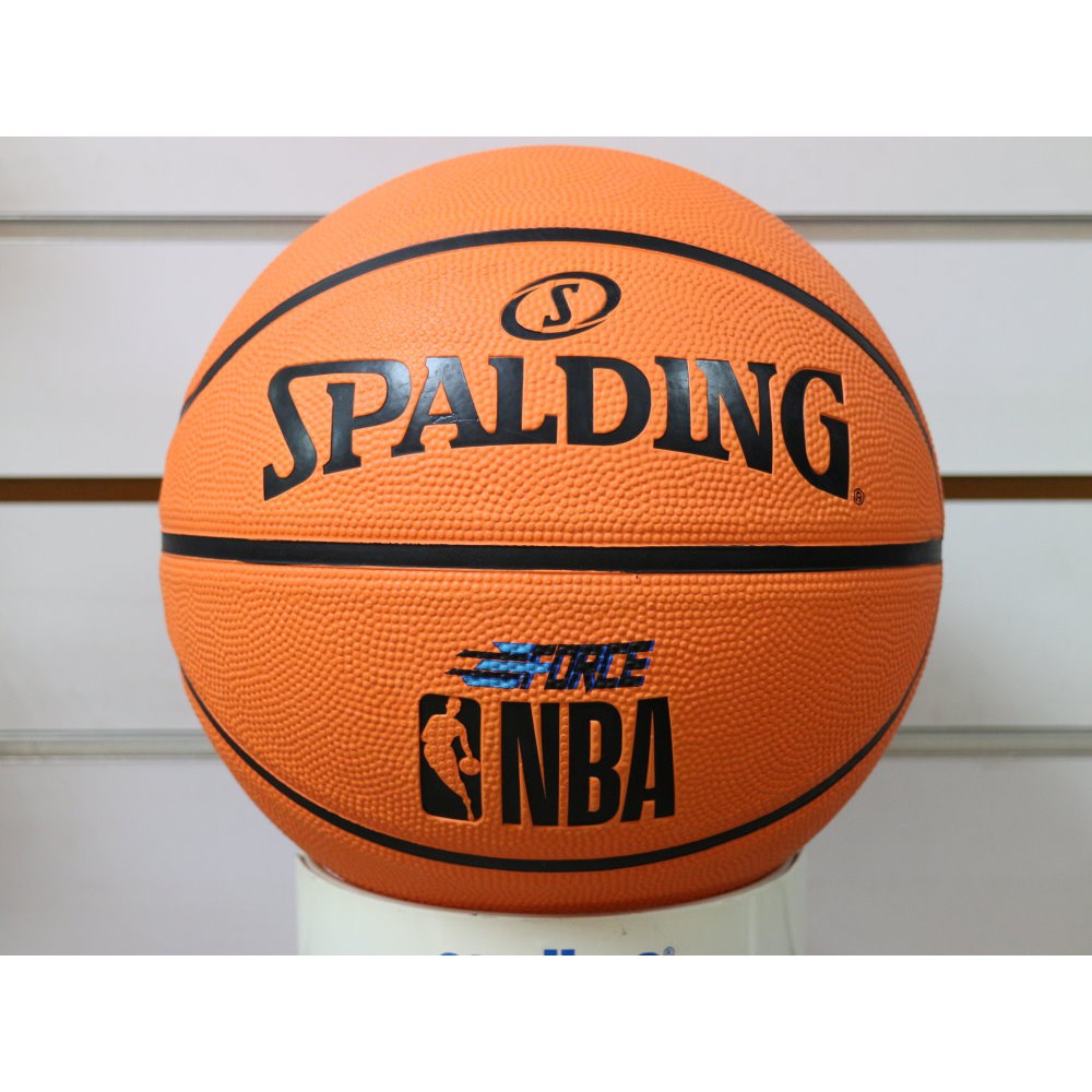 (布丁體育)公司貨附發票 SPALDING 斯伯丁 FORCE系列 NBA 標準七號 室外球 籃球 7號 深溝 大NBA