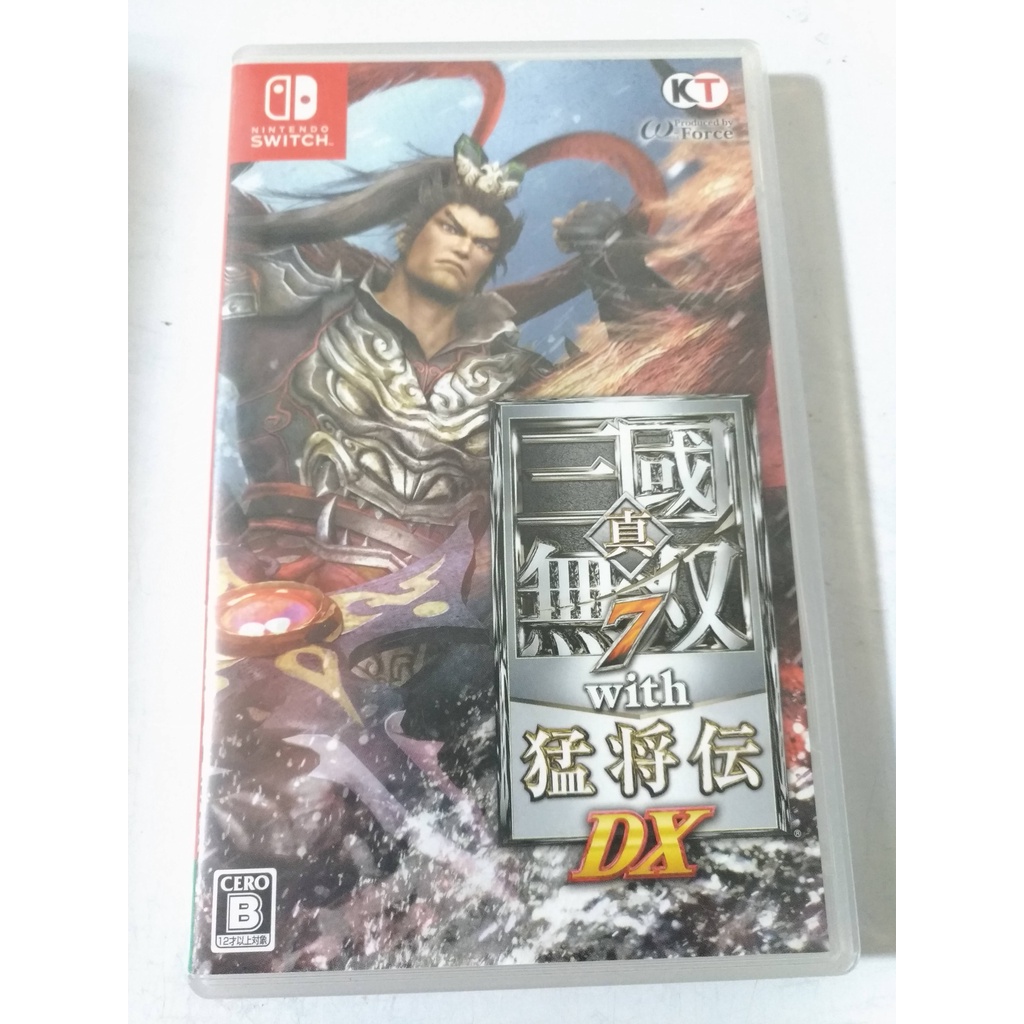 (滿額免運)(二手) NS Switch 真三國無雙7 with 猛將傳 DX 中文版