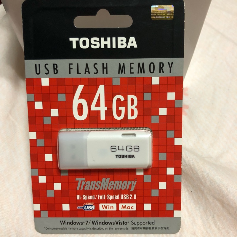TOSHIBA 64GB USB 2.0 隨身碟