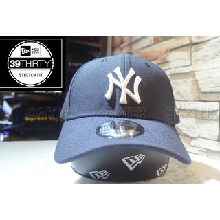 New Era MLB NY Yankees 39Thirty Navy 紐約洋基全封老帽3930深藍彈性帽經典
