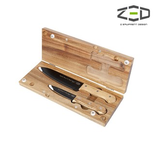 ZED 露營砧板刀具三件組 ZEACC0101 野餐 廚具 刀具 切菜板 韓國品牌