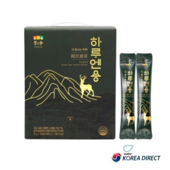 韓國 國民鹿茸紅蔘液 10ml x 100포