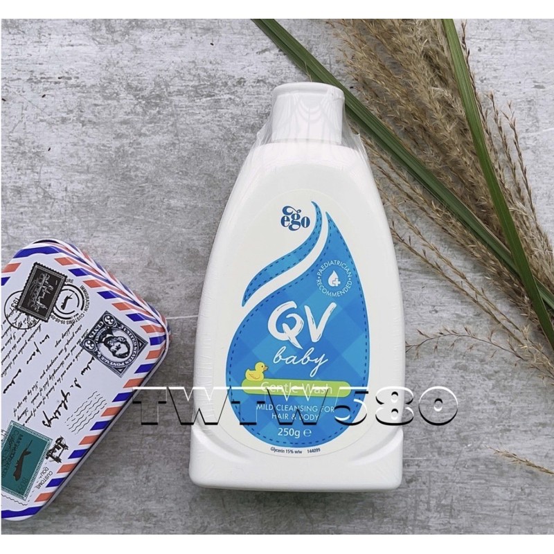 澳洲EGO意高 QV Baby嬰兒潔膚乳 gentle wash 250g