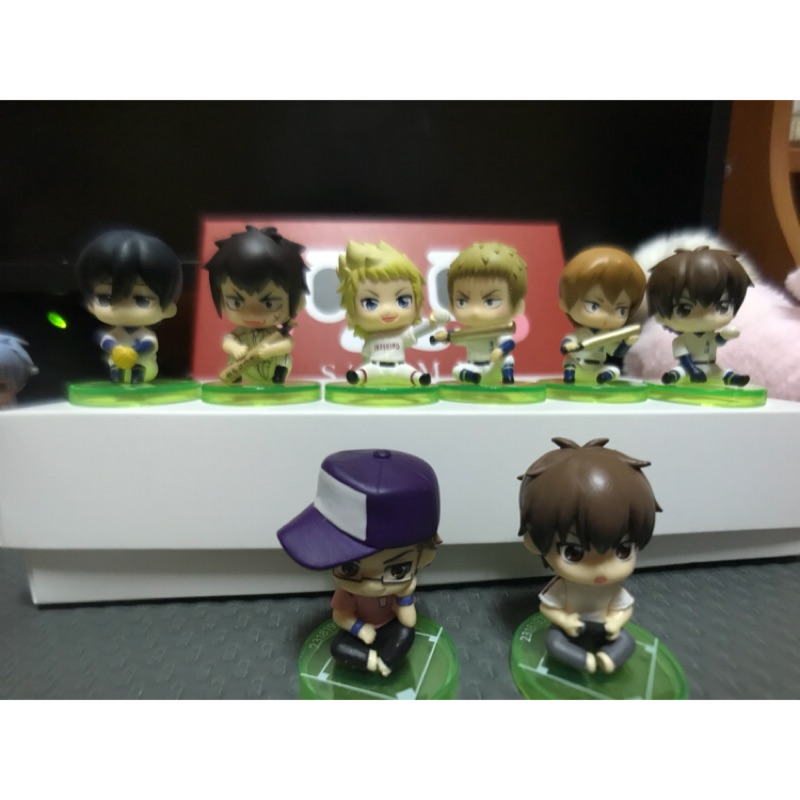 鑽石王牌公仔扭蛋澤村御幸全套 蝦皮購物