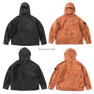supreme stone island camo boonie black camo