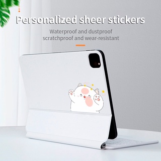 妙控鍵盤貼紙皮膚適用於2022 iPad Pro 11/12.9英寸 Pro 2 3 6 Air 4 5磨砂保護防刮膜
