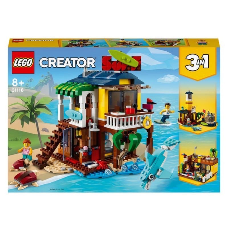 《現貨》樂高 LEGO 31118 創意系列 衝浪手海灘小屋
