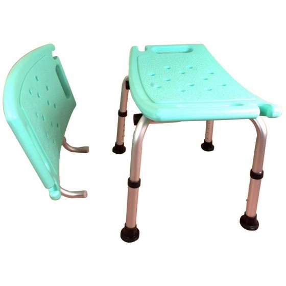 限宅配.沐浴椅 有背洗澡椅(背可拆)  洗澡椅  蘋果綠  沐浴椅  輔具補助