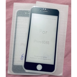 台灣 iphone6 iphone6S 黑 霧面滿版玻璃貼 霧面玻璃貼 玻璃保護貼 霧面鋼化玻璃 鋼化9H鋼化玻璃