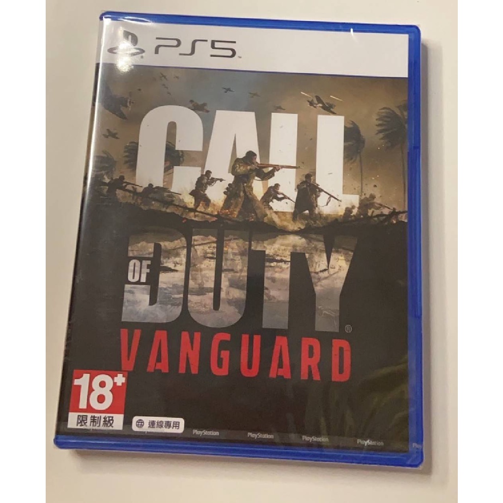 全新未拆 PS5 決勝時刻：先鋒 Call of Duty：Vanguard 中文版