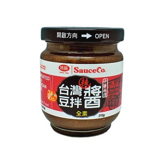【味榮】天然臺灣豆拌醬-辣味(215g/罐)