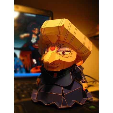 紙模型 動漫宮崎駿系列湯婆婆3d紙模型diy手工手工紙模立體3d湯婆婆摺紙公仔湯婆婆手工紙模型 蝦皮購物