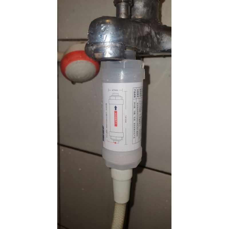 台灣現貨 (衛生膠膜濾芯)5微米 蓮蓬頭 進水前置過濾器 濾芯 濾水裝置 浴室 花灑 洗衣機