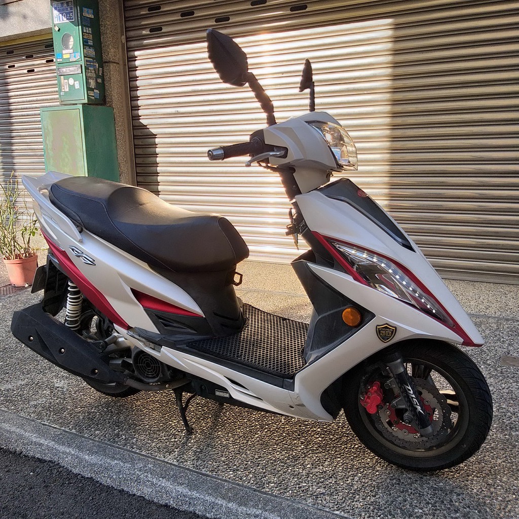 虎克中古🌇質感好車KYMCO G6 奔騰6代 50周年紀念版🌇 🌆消光紅🌉立體銘牌🏙日行燈🌃燈眉🌠