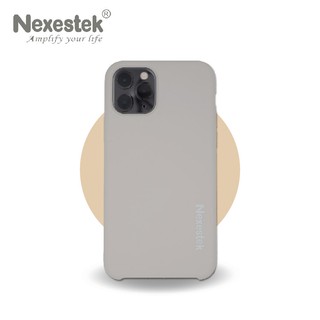 Nexestek iPhone 11Pro / 11ProMax 原廠型液態矽膠手機保護殼 岩石灰 防摔殼 保護殼