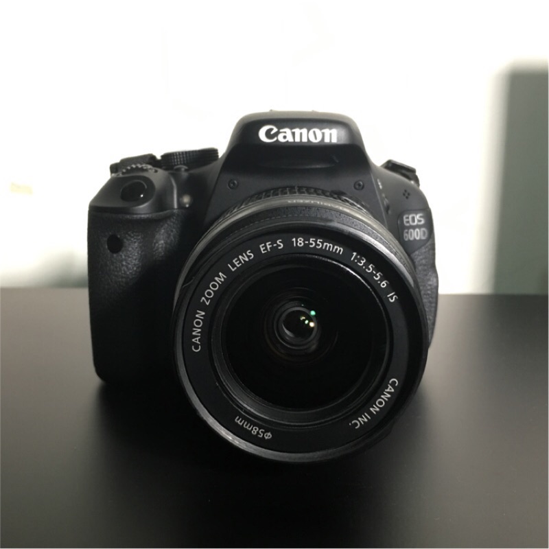 自售 Canon EOS 600D+18-55 kit 很新