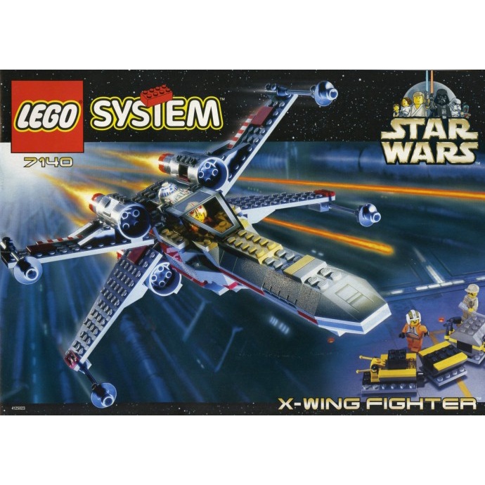 LEGO Star Wars 7140 X-wing Fighter 樂高 星際大戰 X戰機 1999版 已絕版