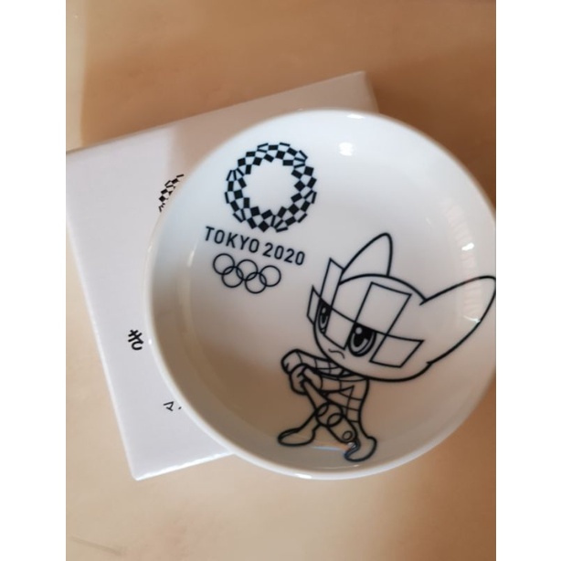 日本進口 2020 TOKYO 東京奧運 官方吉祥物 紀念品 磁盤