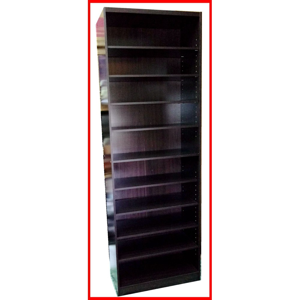 含貨運＄950．TZUMii十層鞋櫃．60㎝×28㎝×180㎝．胡桃木色．高密度塑合板+纖維板．10層鞋櫃．書櫃．置物櫃