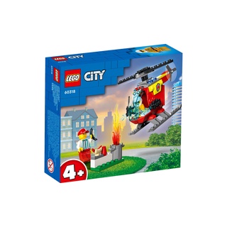 [飛米樂高積木磚賣店] LEGO 60318 City-消防直升機