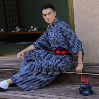 和服男日本傳統古典正裝花火大會正式服裝紳士和服 蝦皮購物