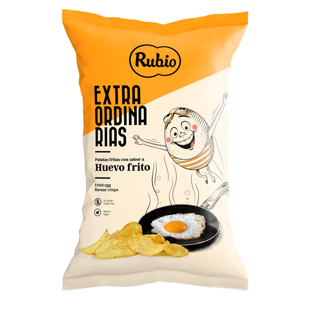 Rubio 五星級洋芋片 香煎荷包蛋口味 獨家限定口味 現貨 蝦皮直送