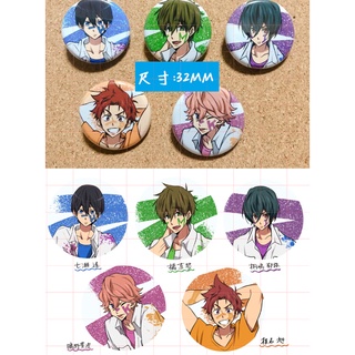 日版free 男子游泳部橘真琴七瀨遙生日限定掛軸掛布 蝦皮購物