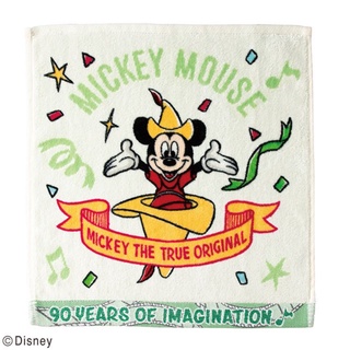 特價 現貨 日本帶回 迪士尼 米奇90週年紀念 毛巾 方巾