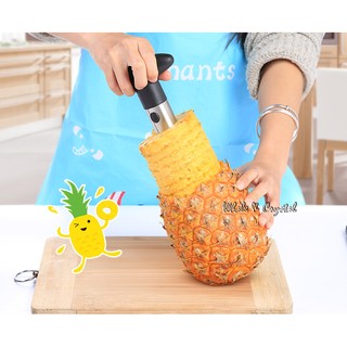 【鯨魚水晶】轉轉鳳梨刀/切鳳梨神器/鳳梨刀/水果去皮器/菠蘿刀/304食用級不鏽鋼/剝皮切果器/切菠蘿神器/削皮器/水果