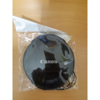 副廠canon字鏡頭蓋 82mm 82 鏡頭前蓋 鏡頭蓋 鏡頭保護蓋 中捏式鏡頭蓋 附繩子