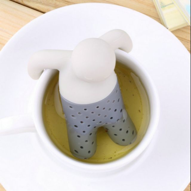 泡茶小人泡茶器茶漏 快速出貨 茶先生茶濾器 泡澡小人茶漏 泡茶器 茶葉矽膠過濾器擴散器