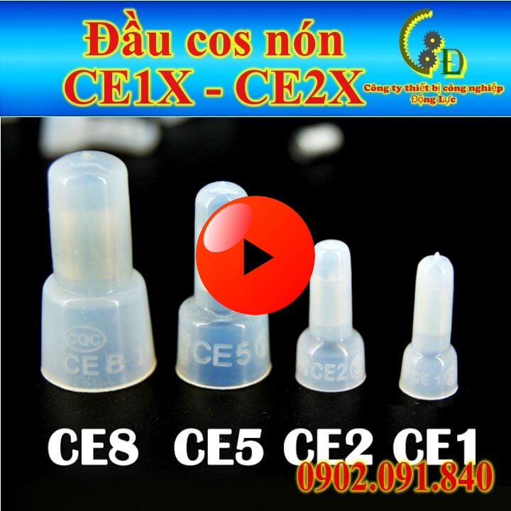 帽頭 [100 件] 1.25mm 2mm 鋁塗層線翼連接器 CE-1x 塑料,CE-2x