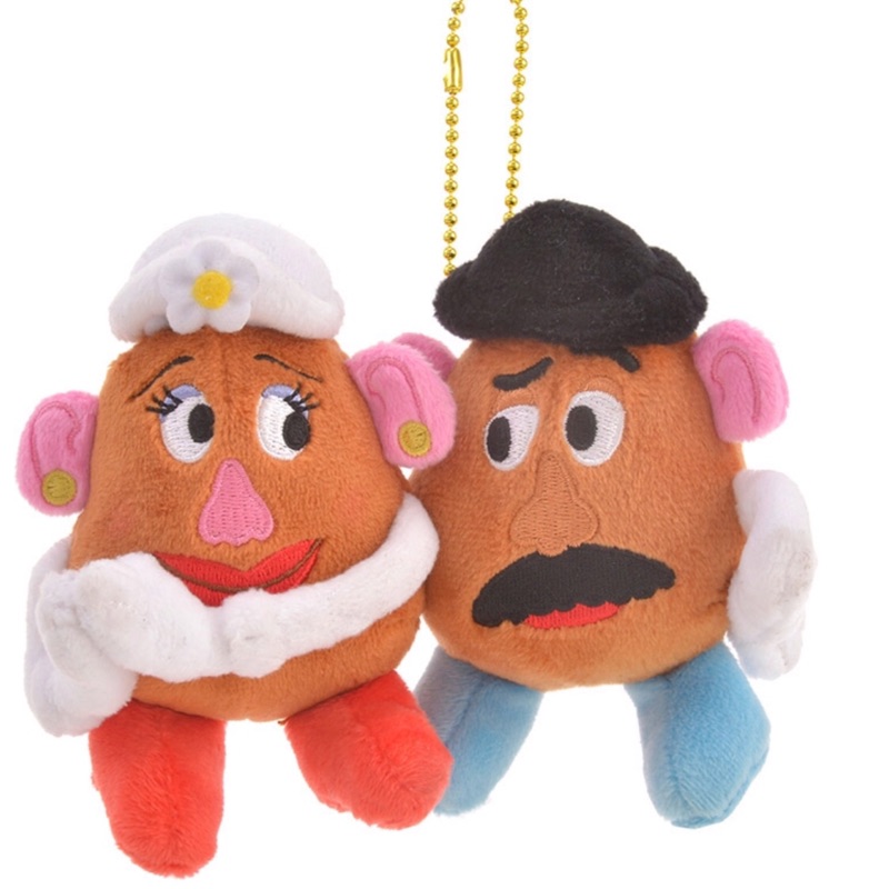 Rabi愛日貨代購 日本正版 迪士尼 商店限定 蛋頭夫妻 蛋頭先生 蛋頭太太 娃娃 吊飾 鑰匙圈