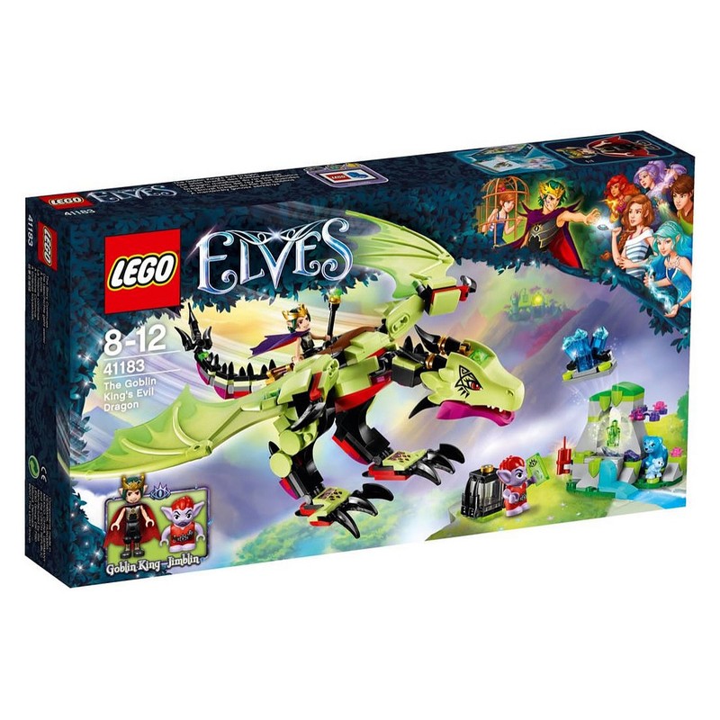 【積木樂園】樂高 LEGO 41183 Elves 魔法精靈 妖精國王的惡龍