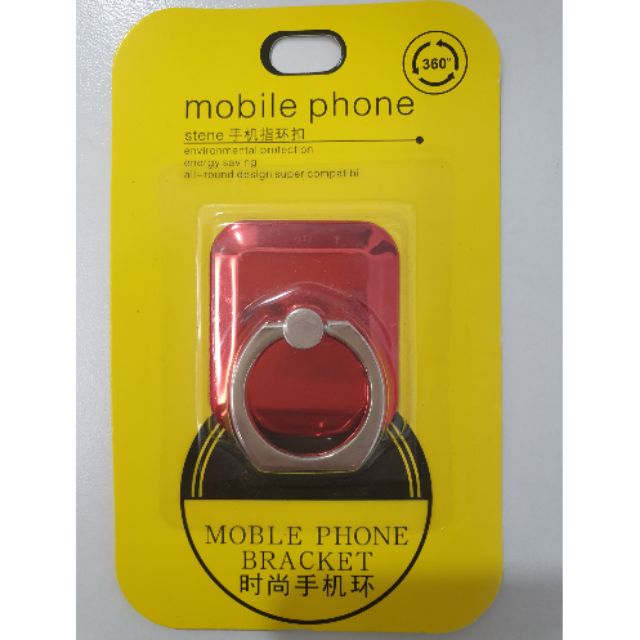 [全新] 便宜賣 手機指扣環 紅色