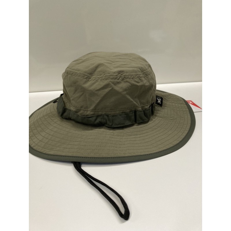法國 MILLET GTX 遮陽圓盤帽 登山帽  大盤帽 防水 透氣 Gore-tex 軍綠色 全新