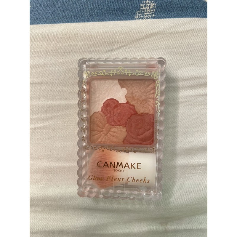 canmake CANMAKE 五色花辦雕刻腮紅 花漾戀愛修容組 小花 腮紅 10 珠光腮紅 亮面腮紅 亞光腮紅