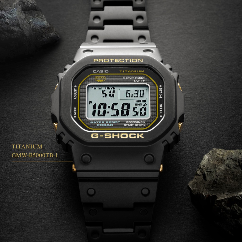 🇯🇵不敗經典，絕對強悍🇯🇵個人收藏 非賣品 CASIO G-SHOCK GMW-B5000TB  MRG-B5000