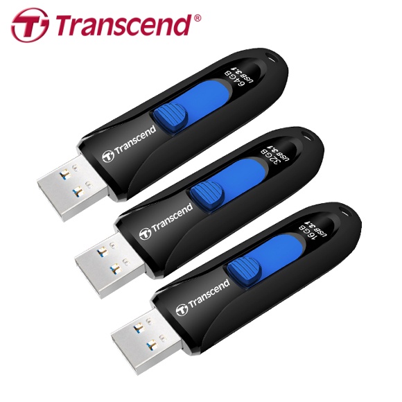 【台灣保固】Transcend 創見 JetFlash 790 32G 64G 128G USB 3.1 伸縮 隨身碟