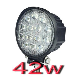 42W LED車燈 led霧燈 照地燈 led車燈 led 工作燈 24v 12v工作燈 12v燈 邊燈 LED工作燈