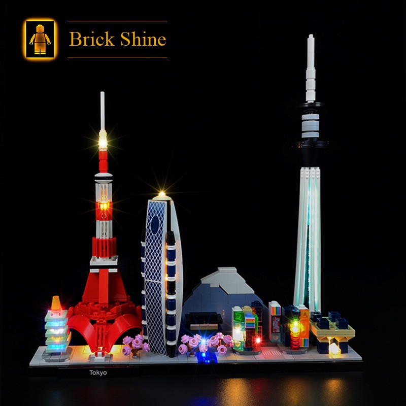 現貨【BRICK SHINE】【燈組】無主體 適用 樂高 LEGO 21051東京 全新未拆  BS燈組