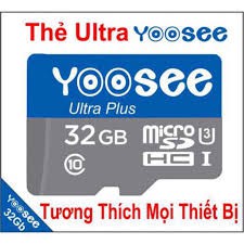 高級 YooSee 32GB 存儲卡 - 適用於所有設備