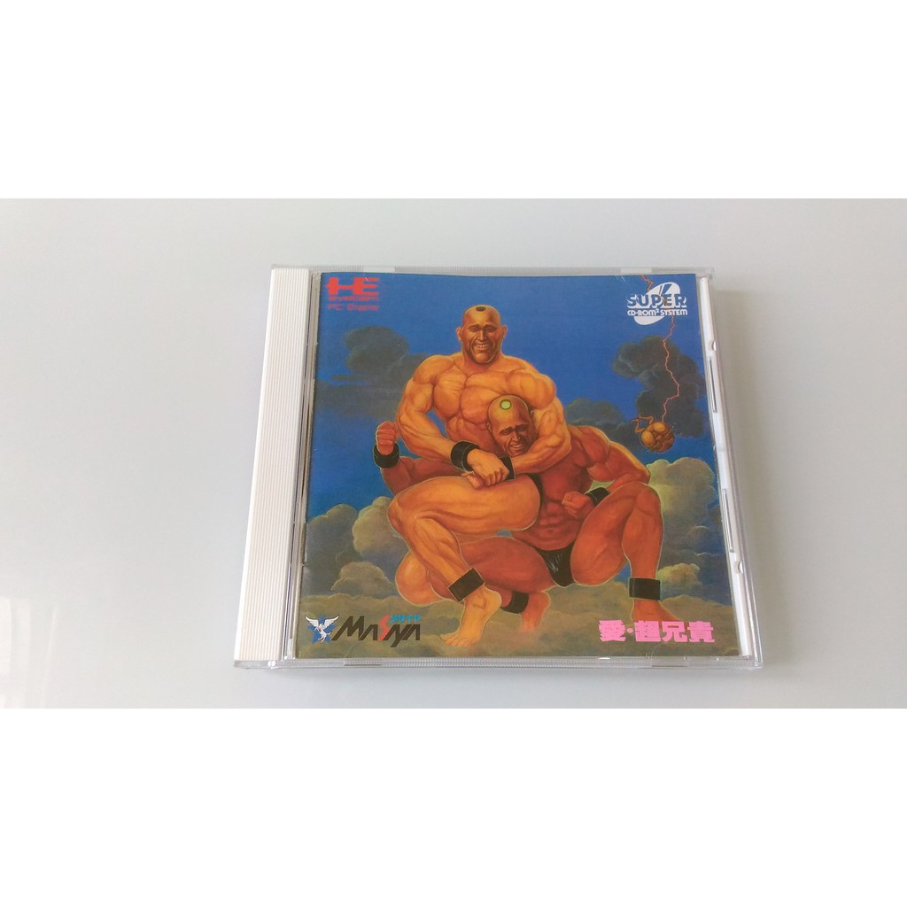 Pc Engine Pce 愛超兄貴super Cd Rom 蝦皮購物