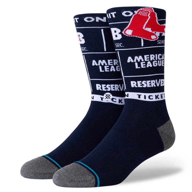 全新 現貨 stance 大聯盟 MLB 紀念款 美聯 Boston Red Sox 紅襪隊 USA 尺寸L