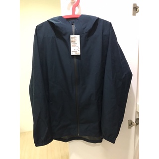 全新品 MUJI 無印良品 連帽外套 深藍 XL