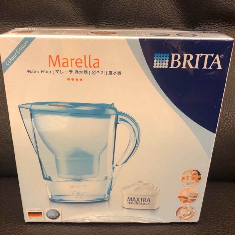 德國 BRITA MARELLA 馬利拉型濾水壺 2.4L【內含一支Maxtra濾芯】