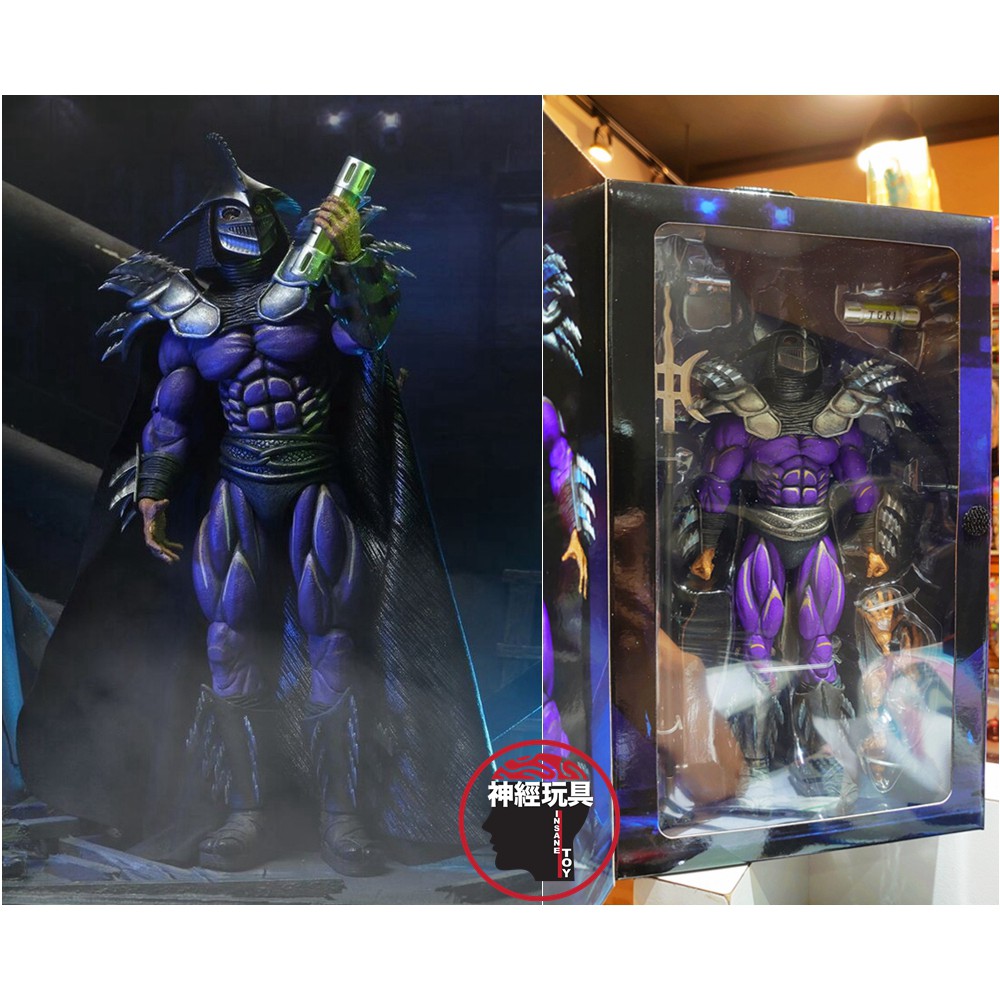 【神經玩具】現貨 NECA 忍者龜 1991 超級許瑞德 7吋可動人偶 公仔 Super Shredder